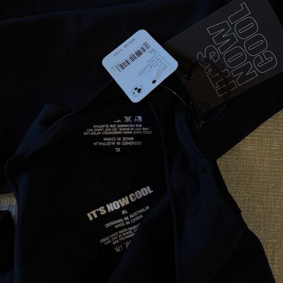 Its Now Cool Bikini Set The Contour Crop Surf Top High-Waist Bottoms XL NWT NEW - Picture 10 of 12